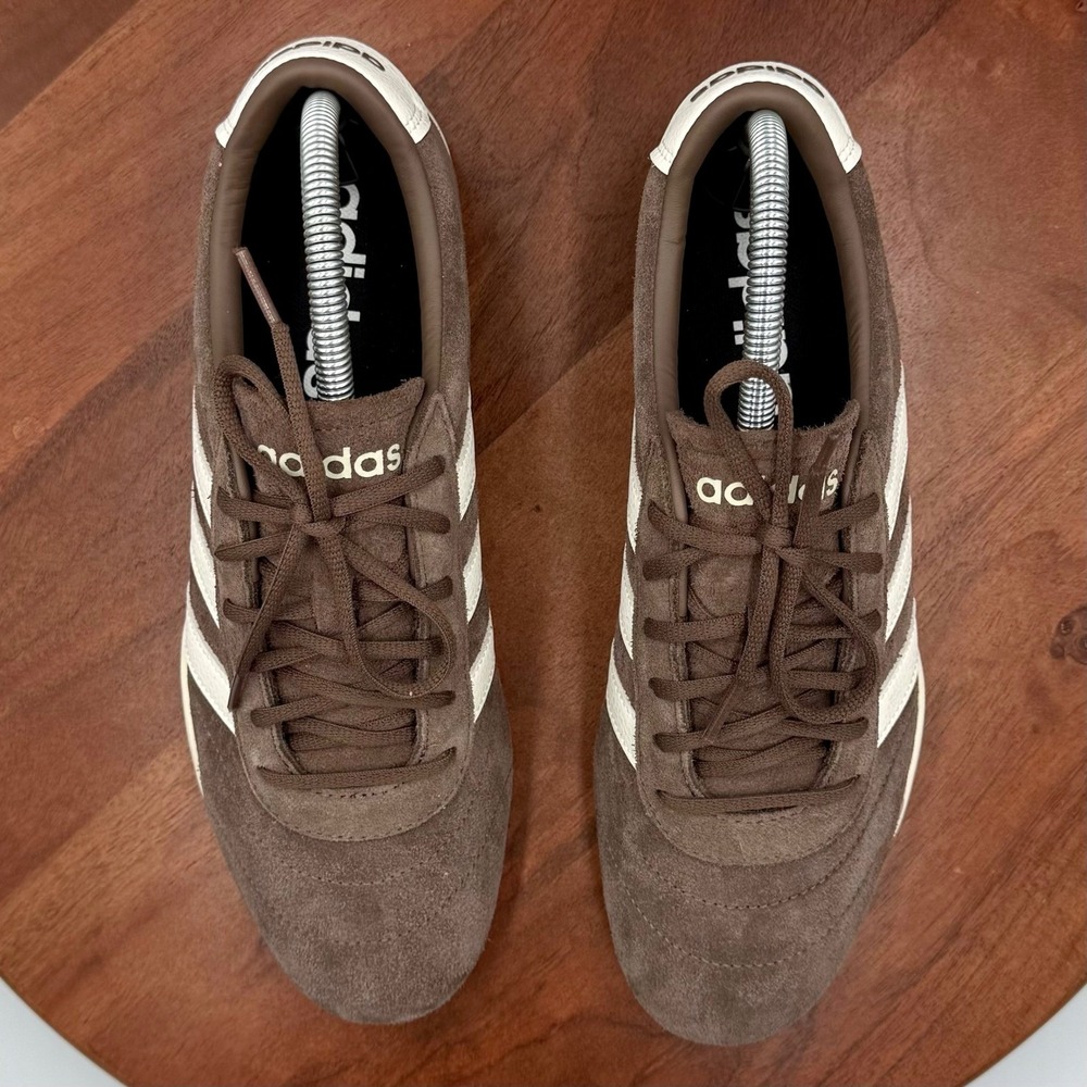 Adidas Grand Court Lo Sneakers Women 9 Brown Earth Strata Off White JQ7226 Retro - Picture 5 of 12